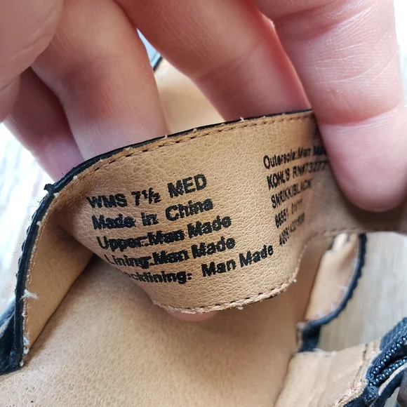 Sonoma Rikki Black Summer Sandals Women's Size 7.5 - Picture 8 of 8